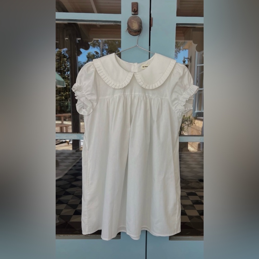 NEW MY MUM MADE IT Babydoll Dress - White